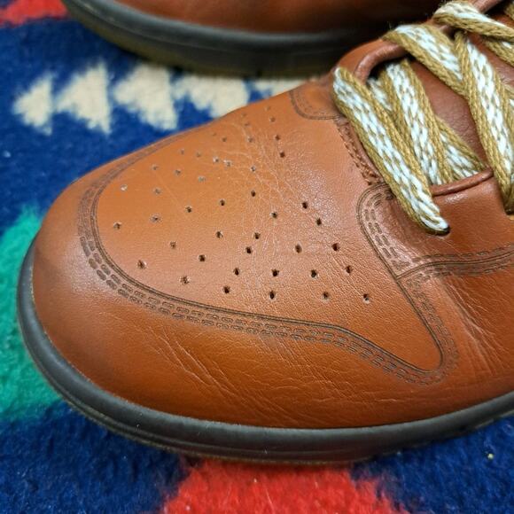 Nike Dunk Low 1 Piece Brown “Pony” Spanish Moss Laser Men Size 9.5 - Picture 10 of 15